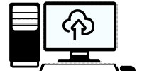 Icon representing computer upgrades